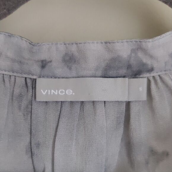 Vince Women's Blouse in Cloudy Blue - Picture 3 of 7